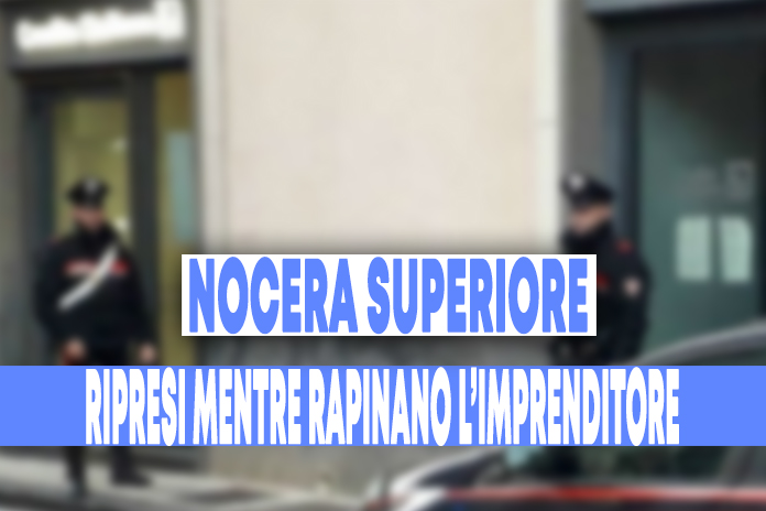 Nocera Superiore. Rapina ad un imprenditore: le telecamere cittadine riprendono gli autori