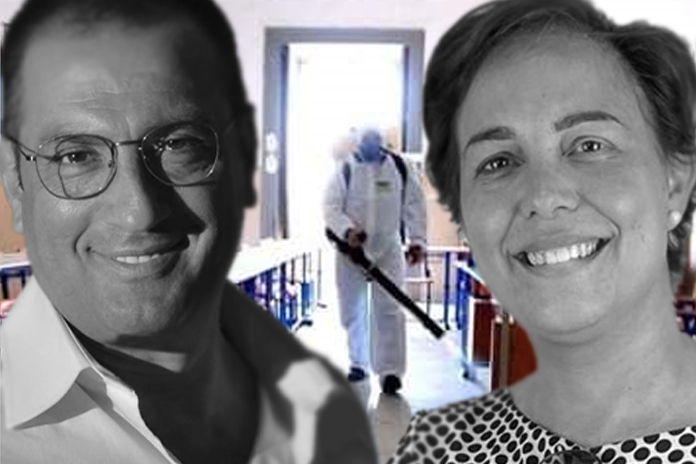 Pagani. Mancata sanificazione e la scuola non riapre dopo la pausa elettorale, l’interrogativo di Calce e Sessa