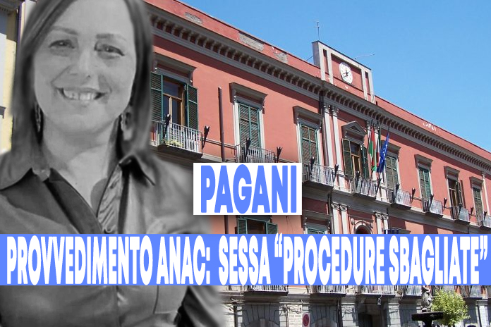 Pagani. Sessa incalza Palladino sul provvedimento Anac