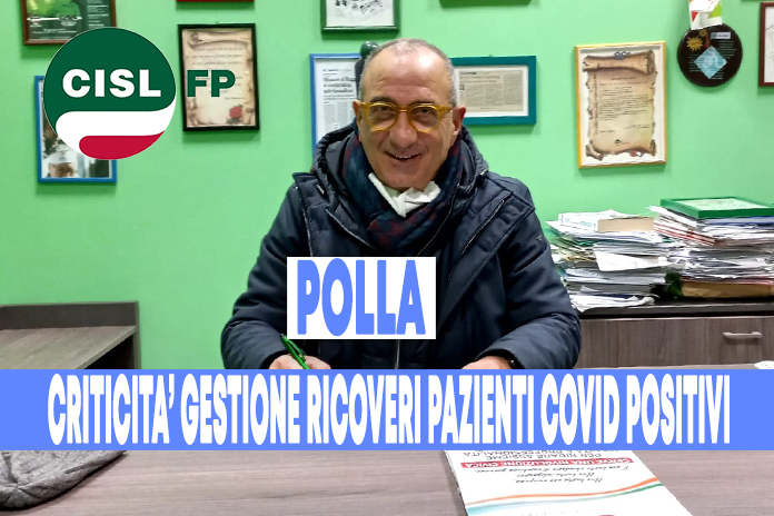 Polla: Criticità gestione ricoveri pazienti “Covid Positivi”: la nota CISL FP Salerno