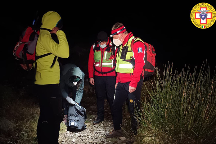 Recuperata dal Soccorso Alpino la donna dispersa a Castelcivita