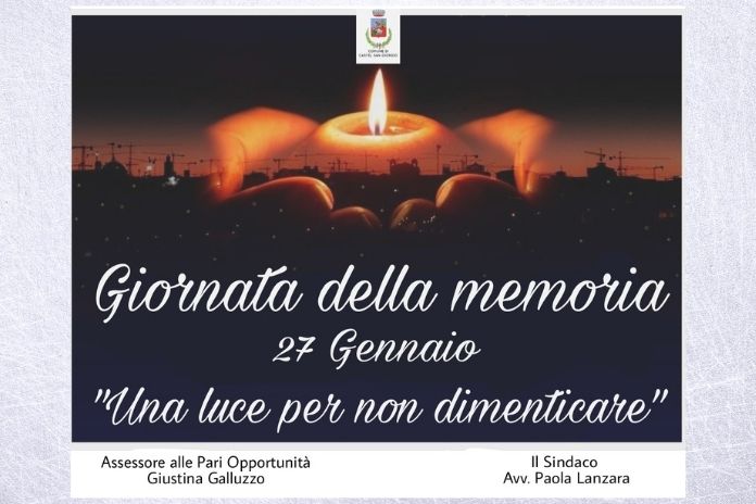 Castel San Giorgio. “Una luce per non dimenticare” – ricordando la Shoah