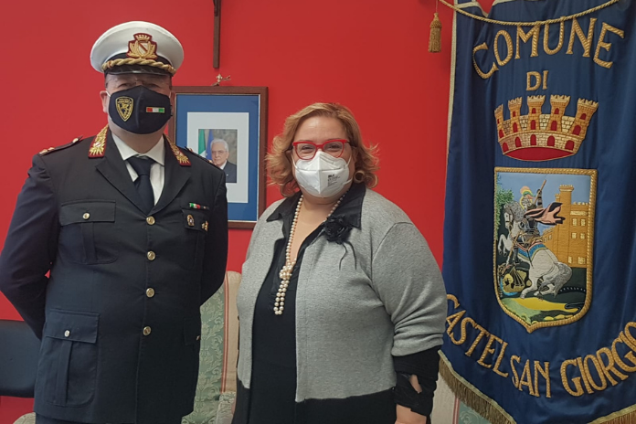 Castel San Giorgio. Nomina per il maggiore Contaldi, la soddisfazione della sindaca Paola Lanzara