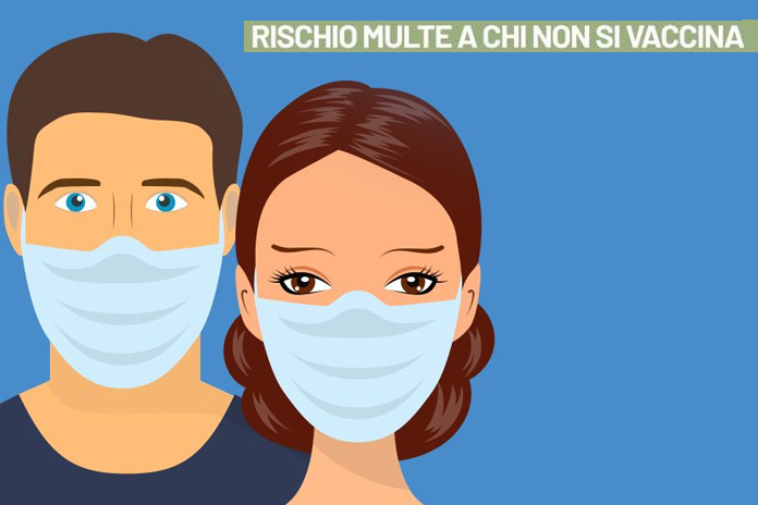 Dal 1° febbraio multe per i No Vax over 50 non vaccinati