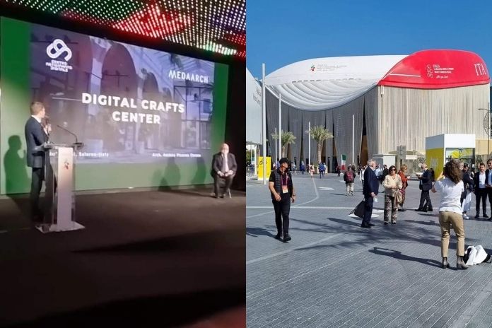 Presentato all’Expo di Dubai il Centro per l’Artigianato Digitale di Cava de’ Tirreni
