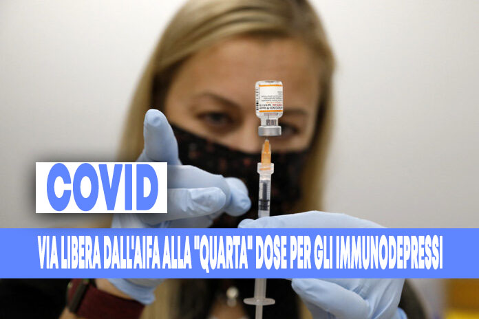 Covid, quarta dose di vaccino sì ma non per tutti