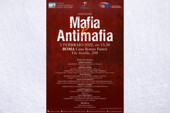 La Fondazione Vassallo chiama a Roma esperti di “bella Politica” per “Mafia ed Antimafia”