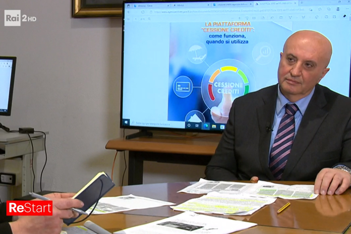 Pagani. Il commercialista paganese Francesco Toscano nuovamente ospite nel programma ReStart di Rai Due