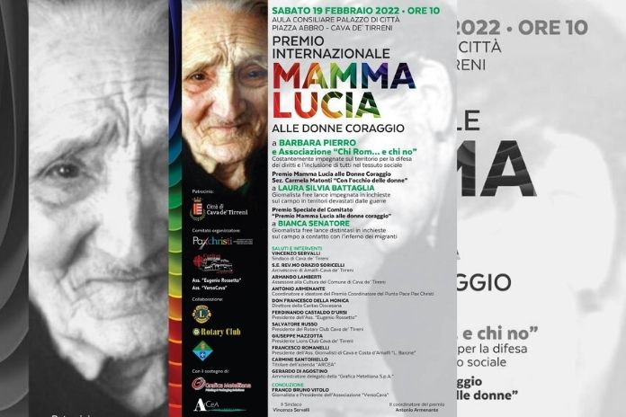 Cava de’ Tirreni. Tre “donne coraggio” si aggiudicano il Premio Internazionale “Mamma Lucia 2022”