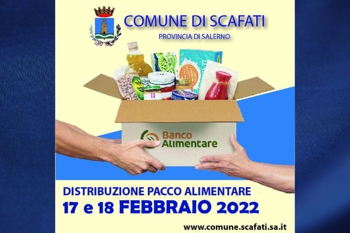 Scafati. Distribuzione pacco alimentare per il mese di Febbraio