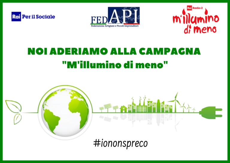 FedAPI e RAI RADIO 2: Insieme per la campagna “M’Illumino di meno”