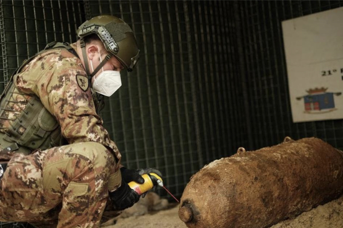 Sapri, terminate le operazioni di disinnesco della bomba