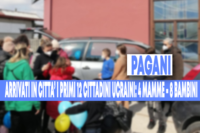 Pagani. Prima accoglienza di 12 cittadini ucraini