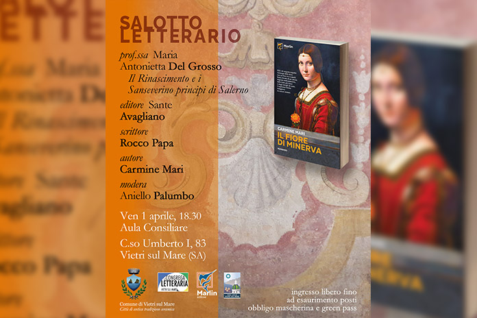 Carmine Mari presenta il suo romanzo, venerdì 1 Aprile presso l’aula consiliare del Comune di Vietri sul Mare