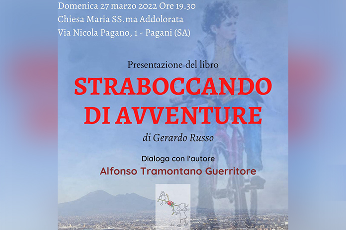 Pagani. Domenica la presentazione del libro di Gerardo Russo “Straboccando di avventure”