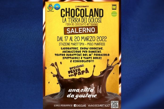 Salerno. Torna “Chocoland, la terra dei golosi” il 17 e 18 marzo