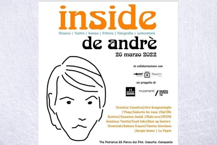 Caserta. La musica a teatro con Fabrizio De Andrè