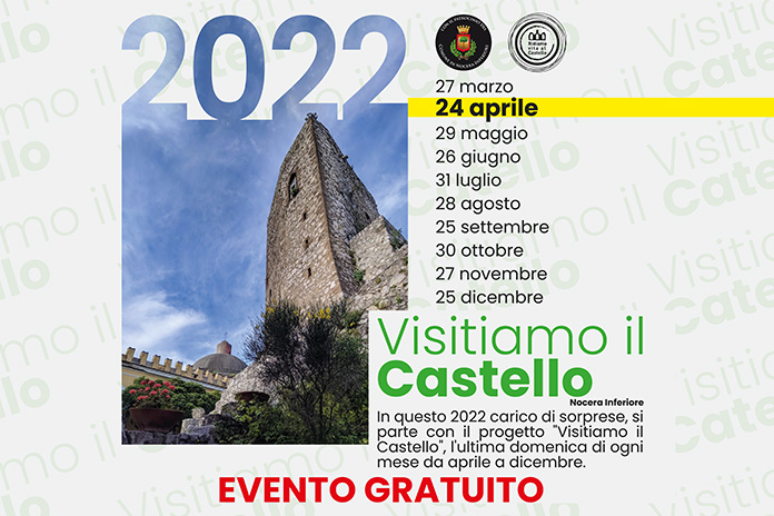 Nocera Inferiore. Ripartono le visite guidate al Castello Parco-Palazzo Fienga: ecco quando