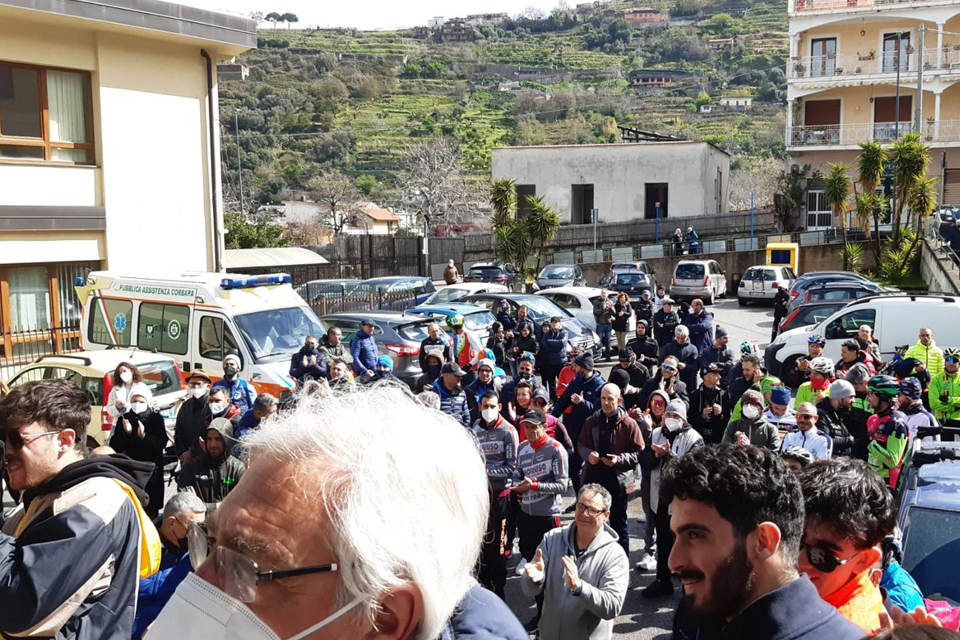 Corbara/S.Egidio. Successo per la prima “cicloscalata” del Valico di Chiunzi