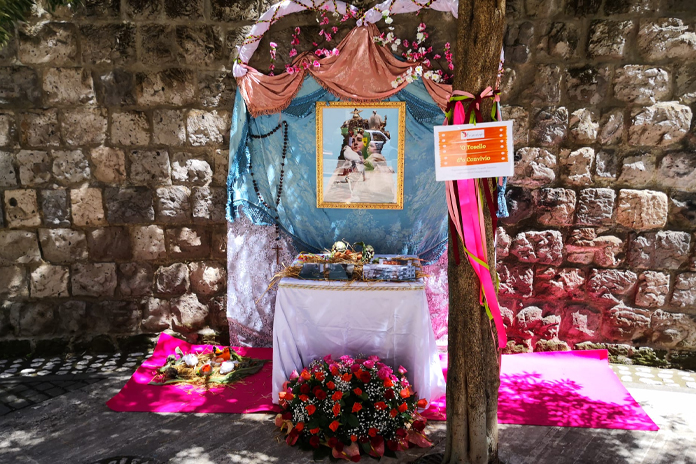 Pagani. Inaugurato il tosello “d”o Convivio” nella piazzetta Floriano Pepe