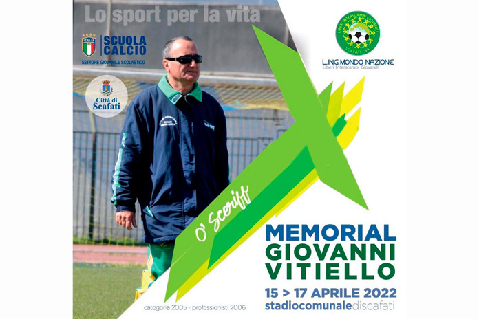 Scafati. Dal 15 al 17 aprile, al via il Memorial “Giovanni Vitiello o’ Sceriff” 