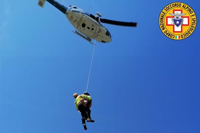 Agerola: si ferisce durante escursione in Costiera, salvata 67enne tedesca