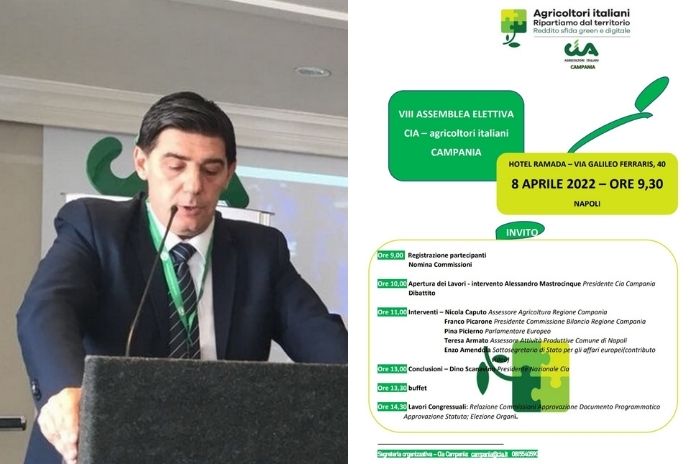 CIA Campania. Partirà l’8 aprile l’VIII Assemblea elettiva