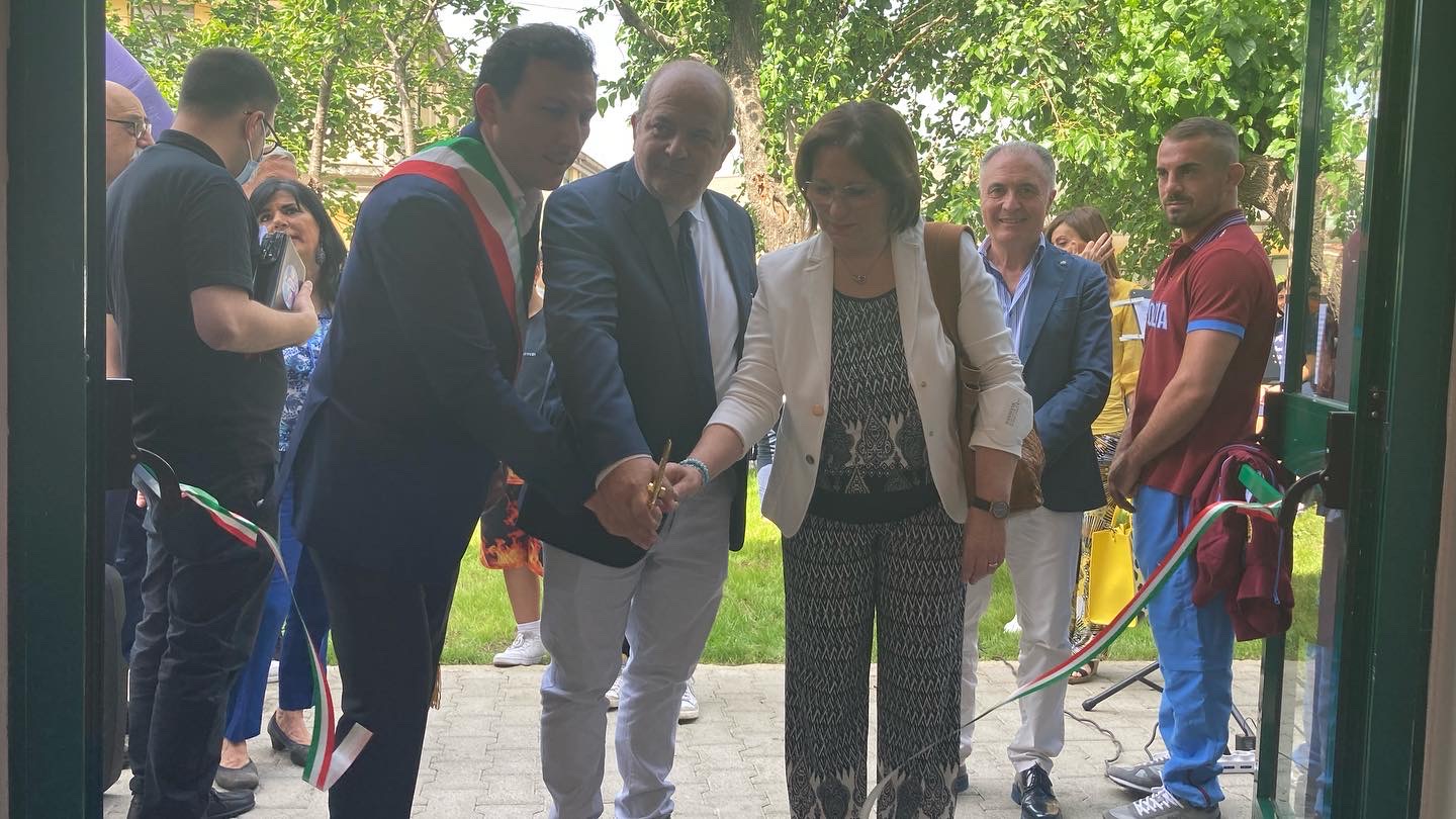 Nocera Superiore, festa dello sport: il sindaco Cuofano consegna la nuova palestra