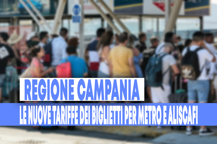 Più cari biglietti per metro e aliscafi: la Regione Campania approva i nuovi aumenti