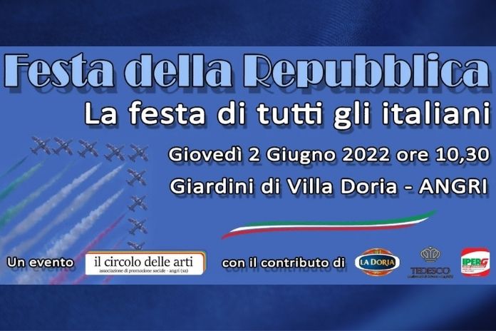 Angri. Il Circolo delle Arti celebra “Il 2 Giugno, Festa di tutti gli Italiani”