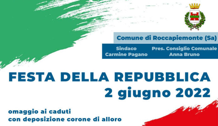 Roccapiemonte. Gli eventi per la Festa della Repubblica