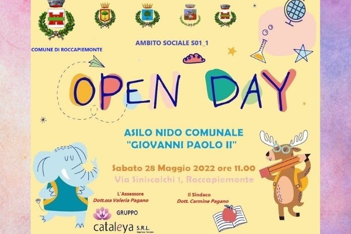 Roccapiemonte. Ecco le date dell’ Open Day Asilo Nido e Centro Anziani