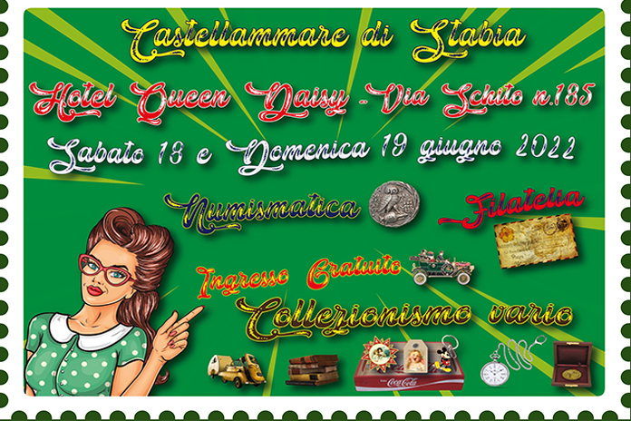 “Memorial Correale”, Castellammare di Stabia protagonista del collezionismo nazionale: Sabato 18 e Domenica 19 giugno