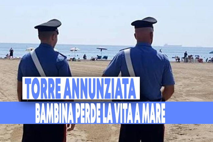 Torre Annunziata. Bambina perde la vita a mare
