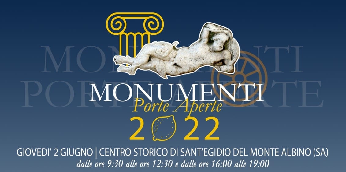 Sant’Egidio del Monte Albino. Domani 2 giugno 2022 torna “Monumenti Porte Aperte”