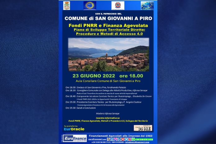 PNRR. Il Comitec presenta le opportunità finanziarie per lo sviluppo strategico dei territori