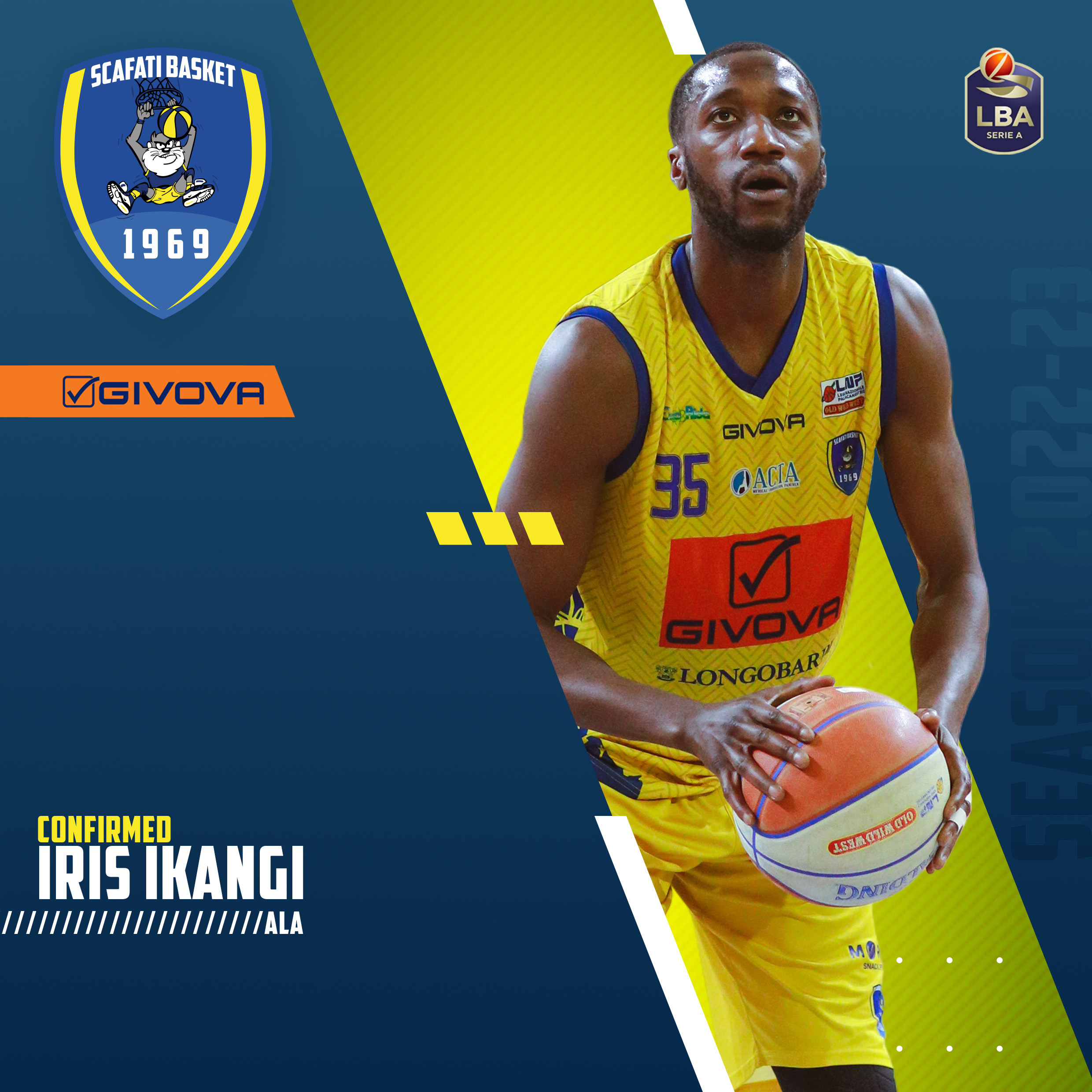 Scafati Basket, confermato Iris Ikangi!