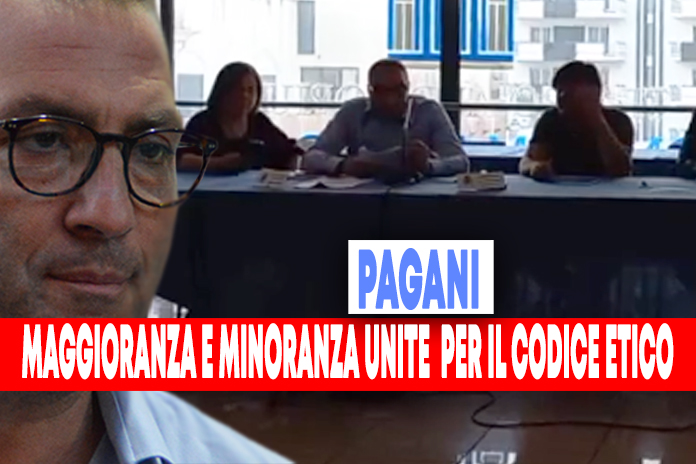 Pagani. Commissione Controllo e Garanzia “approvato il Codice Etico e di Comportamento per l’amministrazione”: Calce, obiettivo raggiunto