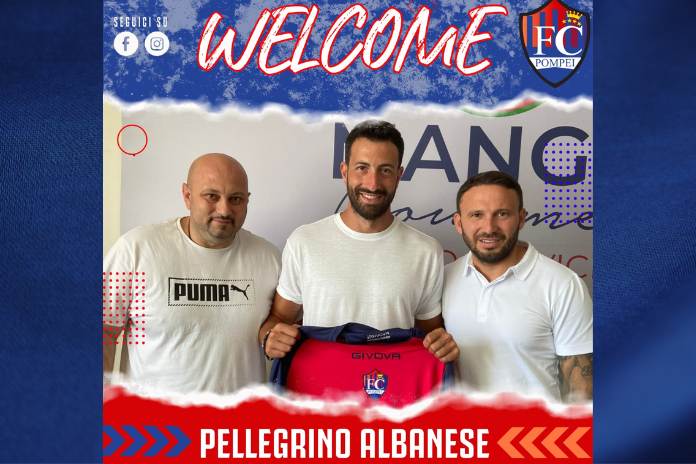 Pompei Calcio. Il difensore Albanese vestirà la maglia rossoblu nella prossima stagione calcistica