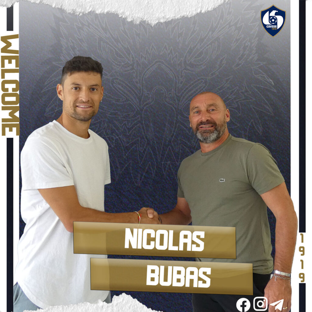 Cavese che colpo: ritorna l’argentino Bubas