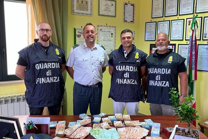 Sala Consilina, sequestrati 100 mila euro dalla GdF