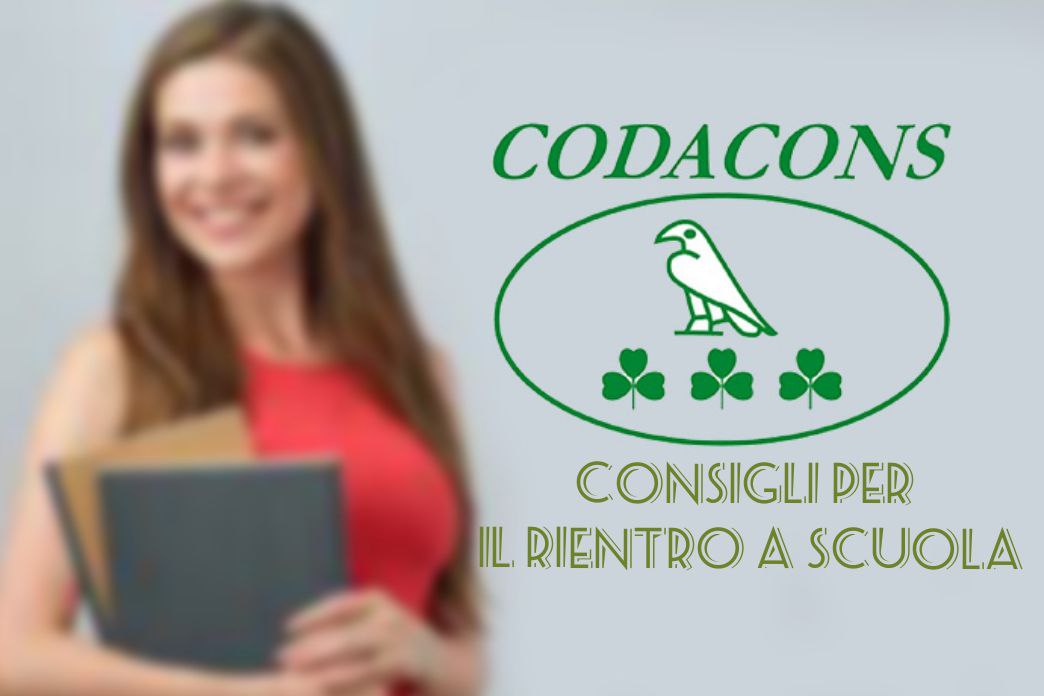 Codacons Campania. I consigli più o meno simpatici per risparmiare per il rientro a scuola: nell’articolo i dettagli