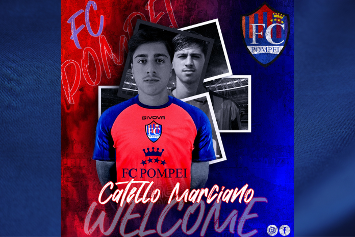 FC Pompei Calcio ufficilaizza Marciano nella sua formazione