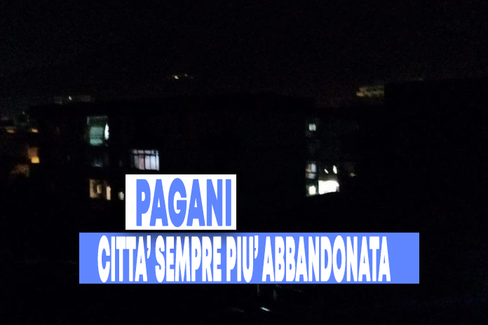 Pagani, si allunga l’elenco dei disservizi in città: strade al buio