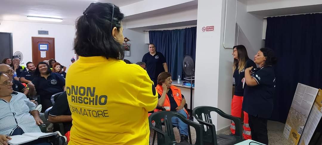 San Marzano sul Sarno. Grande successo per il corso di formazione “IO NON RISCHIO”della Protezione civile