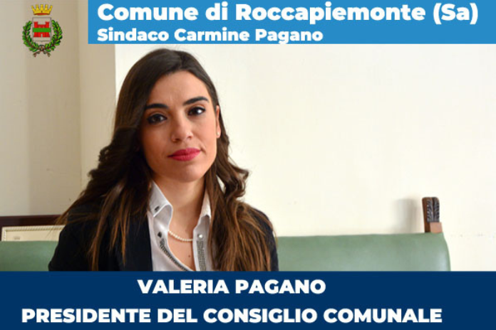 Roccapiemonte. Valeria Pagano è il nuovo Presidente del Consiglio Comunale
