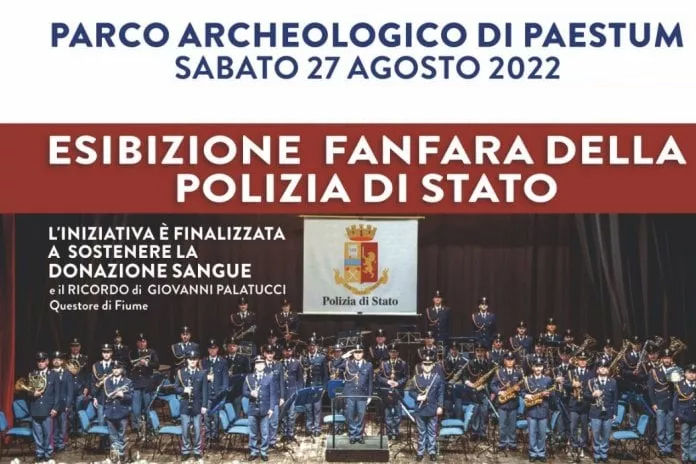 Paestum, giornata di solidarietà con la Polizia: raccolta sangue e omaggio alla memoria di Giovanni Palatucci