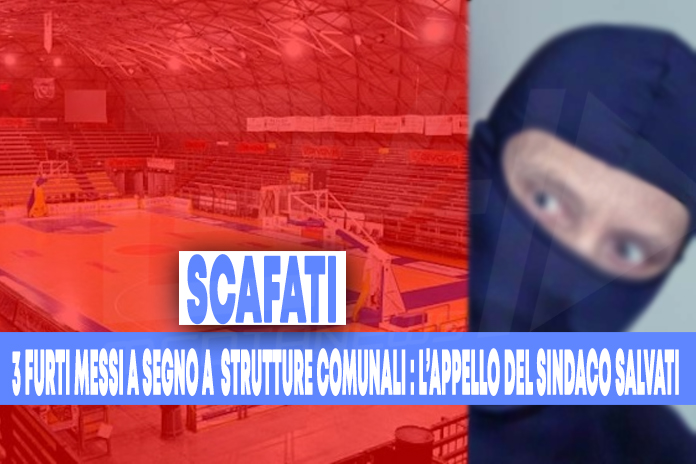 Scafati. Furti al Palamangano e allo Stadio comunale, l’appello del Sindaco Cristoforo Salvati