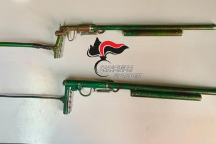 Provincia di Napoli. Carabinieri arrestano cacciatore 65enne per detenzione abusiva di armi