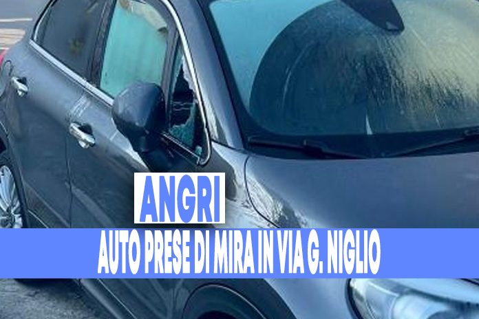 ANGRI, DANNEGIATA AUTO IN SOSTA
